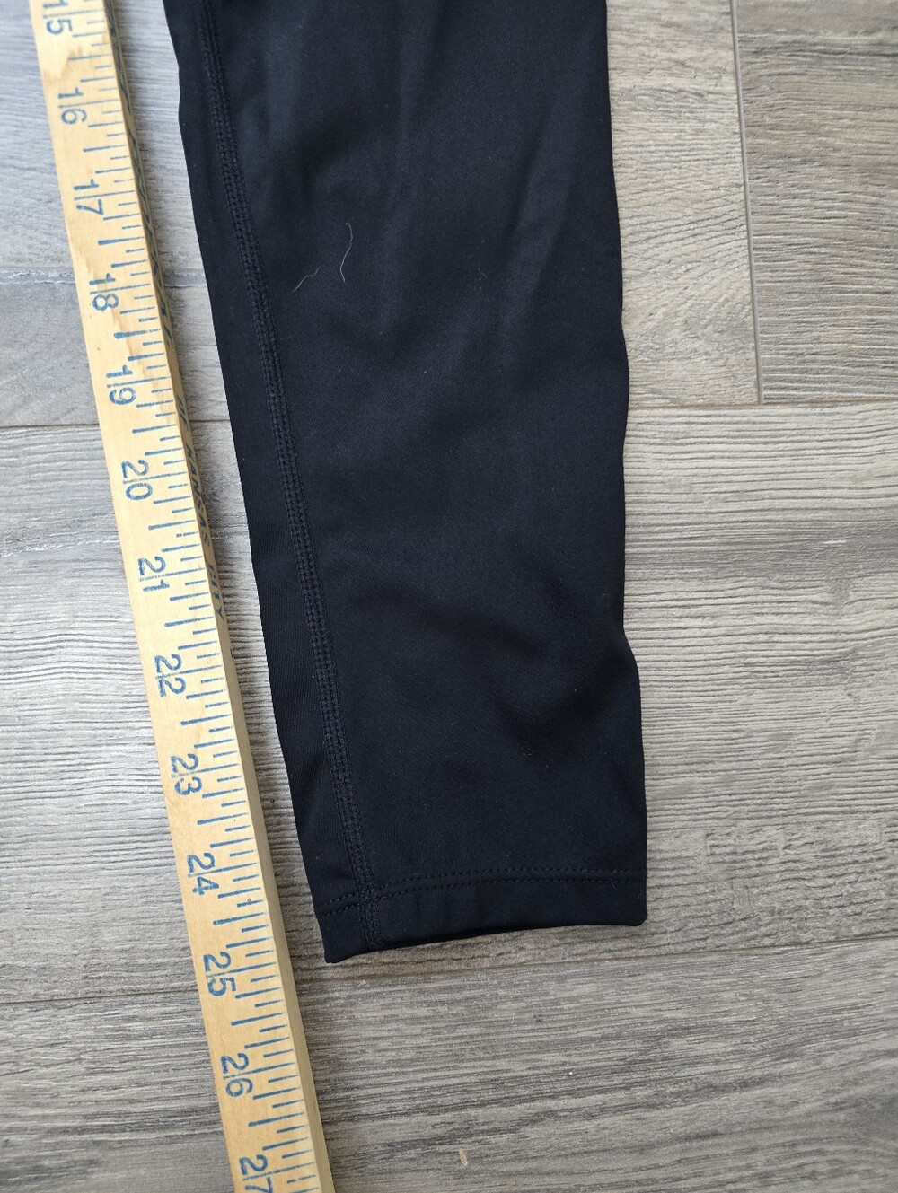 Moshka Highwaisted Black Leggings Size Large Athletic Athleisure Comfy Gym - Picture 4 of 8